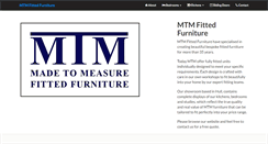 Desktop Screenshot of mtmfittedfurniture.com