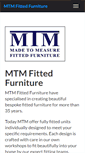 Mobile Screenshot of mtmfittedfurniture.com