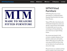 Tablet Screenshot of mtmfittedfurniture.com